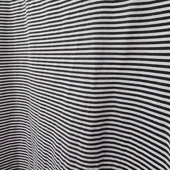 Travis Mathew Mens 2XL XXL Striped Golf Polo Shirt Black Short Sleeve Stretch - Picture 6 of 11